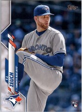 2020 Topps #407 T.J. Zeuch RC - BB