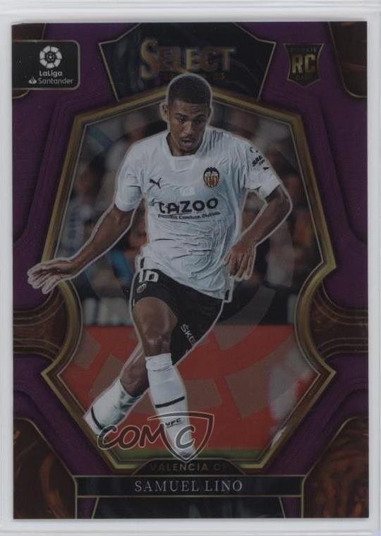 2022 Select La Liga Mezzanine Purple Prizm 74/75 Samuel Lino #192 Rookie RC 0i7k