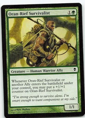 Oran-Rief Survivalist 174/249 Zendikar Common LP MTG