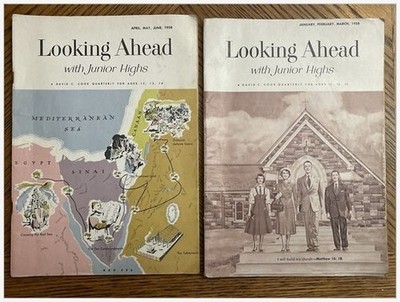 Looking Ahead With Junior Highs Magazine David C Cook 1958 Christian Ed