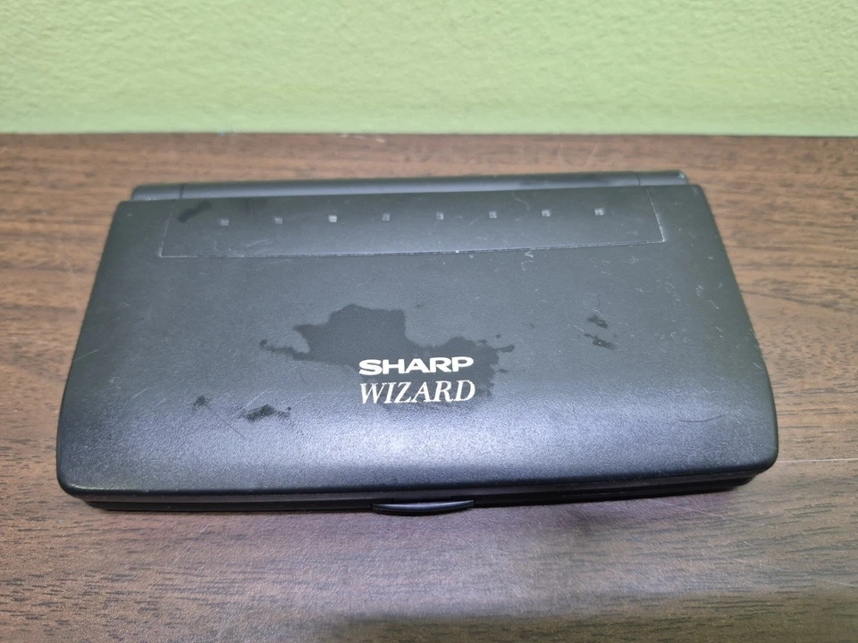 Organizador eletrônico SHARP ZQ-570 256 KB vintage Leia a descrição - Imagem 3 de 4