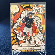 Rome Odunze #BS-ROE Prices | 2025 Panini Donruss Bomb Squad