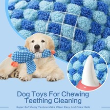 Indestructible Dog Toys for Aggressive Chewers Squeaky Plush Duck Pet Chew Toy