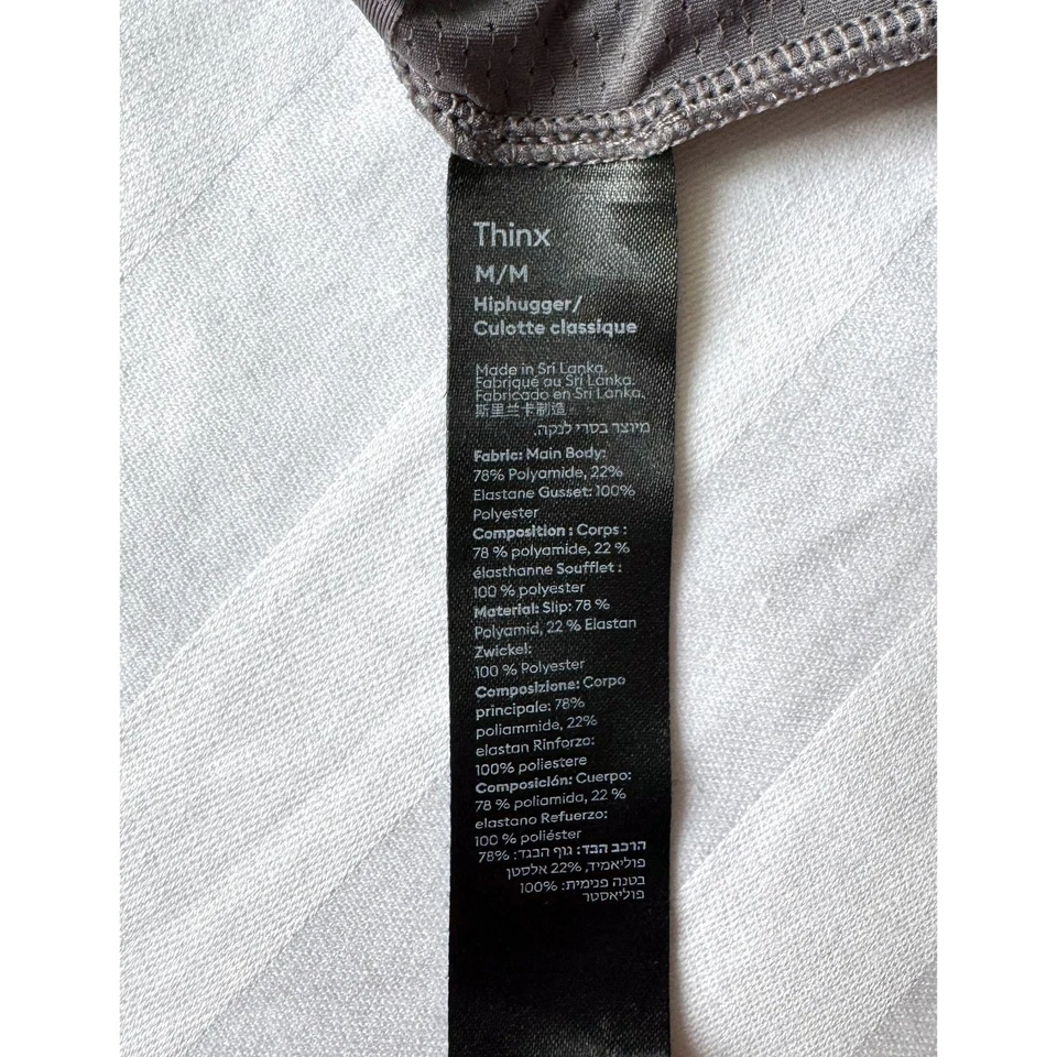 Новый без ценников Thinx дышащий хипхаггер период нижнее белье размер M - Изображение 4 из 4