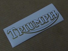 Triumph Tiger Cub D68 Rear Number Plate Triumph Sticker '