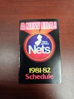 ES25 New Jersey Nets 1981/82 NBA Basketball Pocket Schedule - Michelob — photo 1