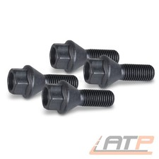 4x RADBOLZEN KEGELBUND M12x1,5x23 FÜR RENAULT CLIO GRAND SCENIC KADJAR KANGOO