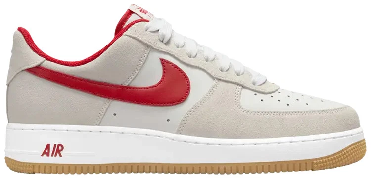 Nike Air Force 1 07 LV8 White Red for Sale - Authenticity