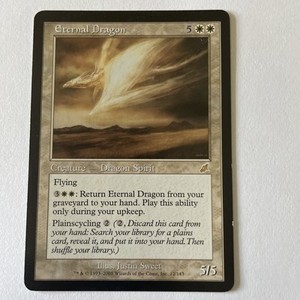 Eternal Dragon (12/143) Scourge MTG NM Magic: The Gathering Free Ship