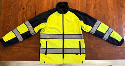 Gerber Outerwear ANSI/ISEA Class 3 Hi-Vis EMT/EMS Jacket 51EL M/L Yellow/Black