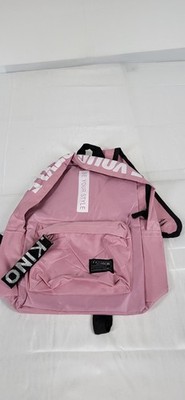 Pink Backpack Fashion Be Your Instinct 4 Pockets 17'' Pink  Back To School