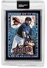 Topps PROJECT 2020 Card 215 - 2001 Ichiro by Efdot - Artist Proof # /20 IN HAND
