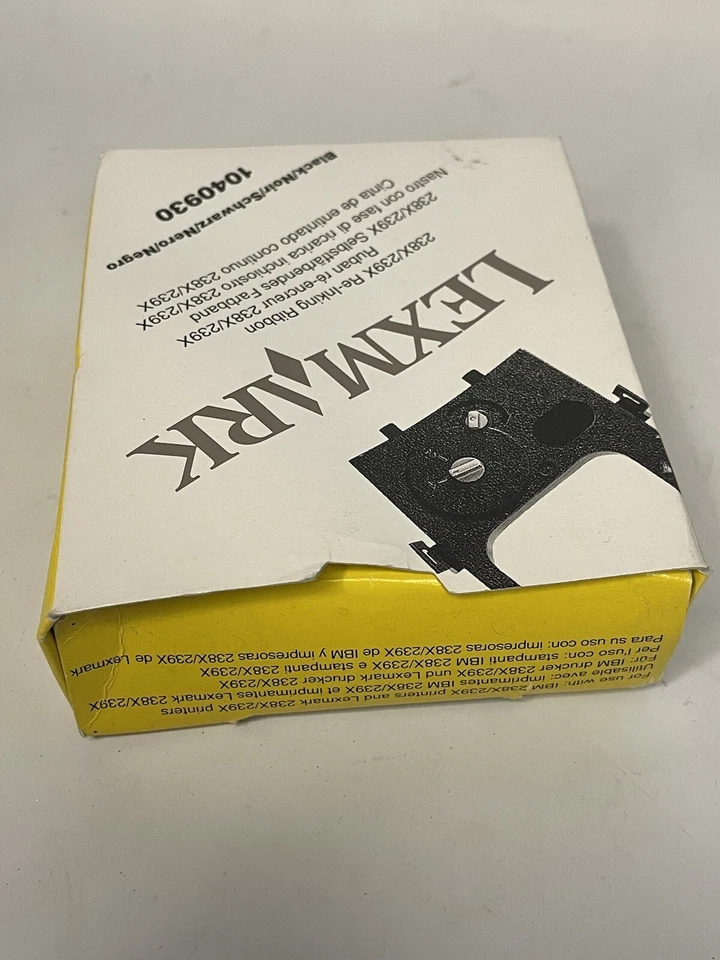 Lexmark Re-inking Ribbon Black typewriter 238x/239x 1040930 Expired - Image 4 of 4