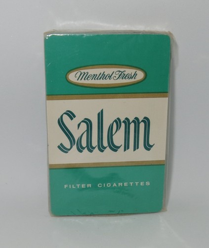 X2 Vintage Salem Cigarettes Deck Of Playing Cards Promo Made In USA - Sealed