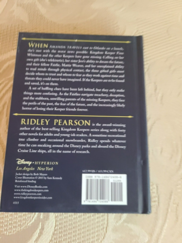 SIGNED A Kingdom Keepers Adventure The Syndrome - Hardcover By Pearson, Ridley - Picture 8 of 8