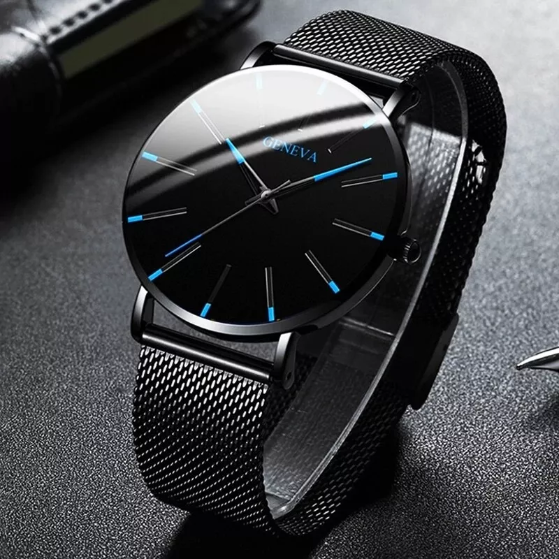 staal Vergelijkbaar Vestiging Watches Men's Ultra Thin Business Mesh strap Quartz Watch uk Fashion | eBay staal Vergelijkbaar Vestiging Watches Men's Ultra Thin Business Mesh strap Quartz Watch uk Fashion | eBay