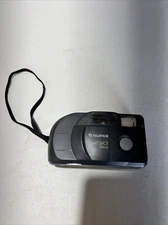 FUJIFILM SMART SHOT DELUXE POINT & SHOOT FILM CAMERA Vintage Nice! Tested Works