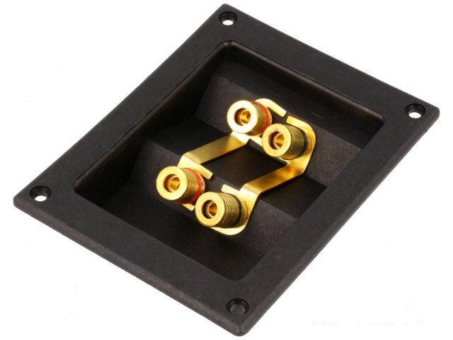 Maplin Bi Wired Speaker Binding Posts For Sale Ebay