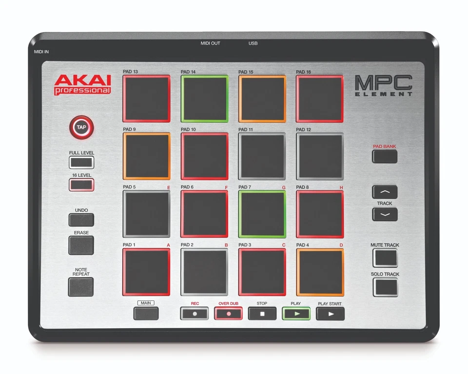 AKAI MPC Element Padcontroller + Original USB-Kabel, gut erhalten - Bild 2 von 4