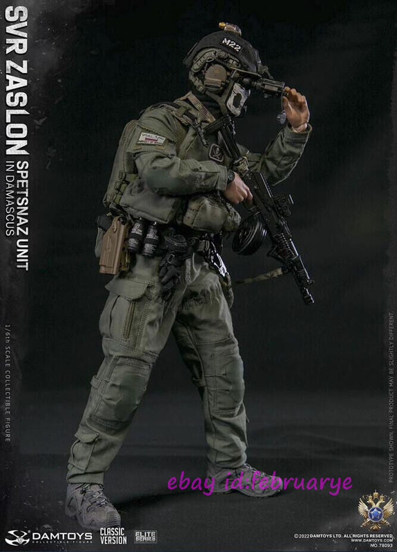 Damtoys 1/6 DAM78093 Russian Svr Zaslon Damascus Classic Ver
