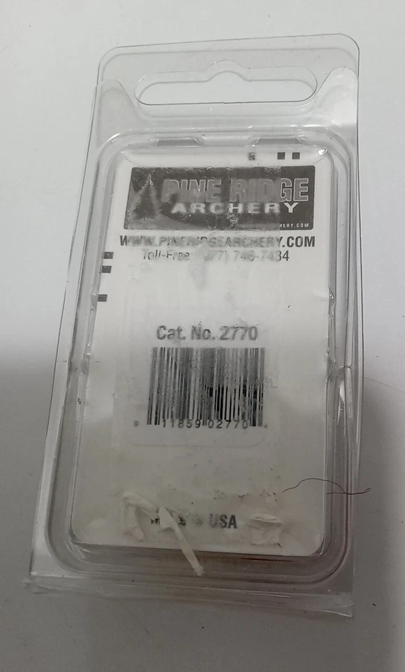 Pine Ridge Archery 2770 Red Slotted Kisser Button For Bow - Image 2 of 2