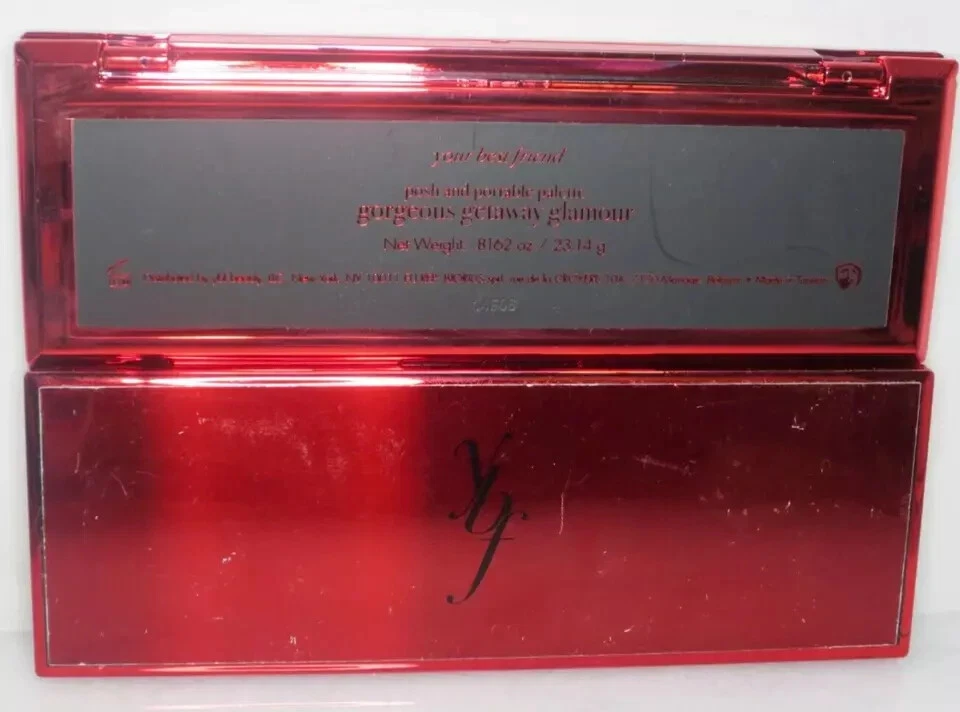 SUA MELHOR AMIGA PALETA ELEGANTE E PORTÁTIL LINDA FUGA GLAMOUR LOTE DE 2 - Imagem 3 de 3