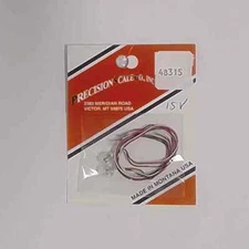 Precision Scale Detailing Parts: Dual Filament Bulb, Clear 1.5-Volt