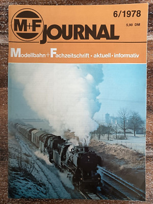M+F Journal 6/1978 Modellbahn Fachzeitschrift