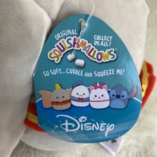 Disney Squishmallow Dumbo 8” inch NWT Elephant Kellytoy New Rare - Picture 8 of 10