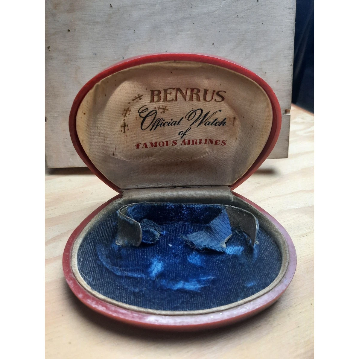 Benrus official watch of famous best sale airlines