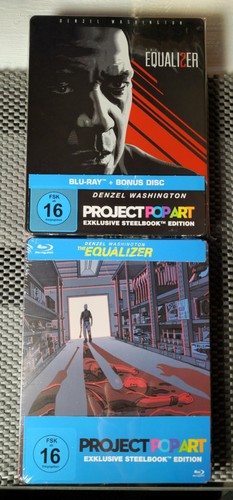 14X Project Pop Art PopArt Exclusiv BluRay Steelbooks NEU & OVP Snatch Equalizer - Bild 12 von 16