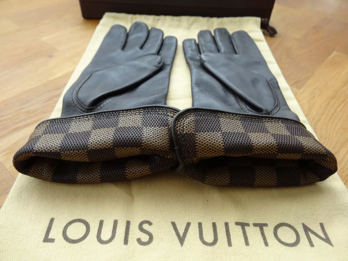 Damier Graphite Gloves  Gloves, Louis vuitton men, Louis vuitton