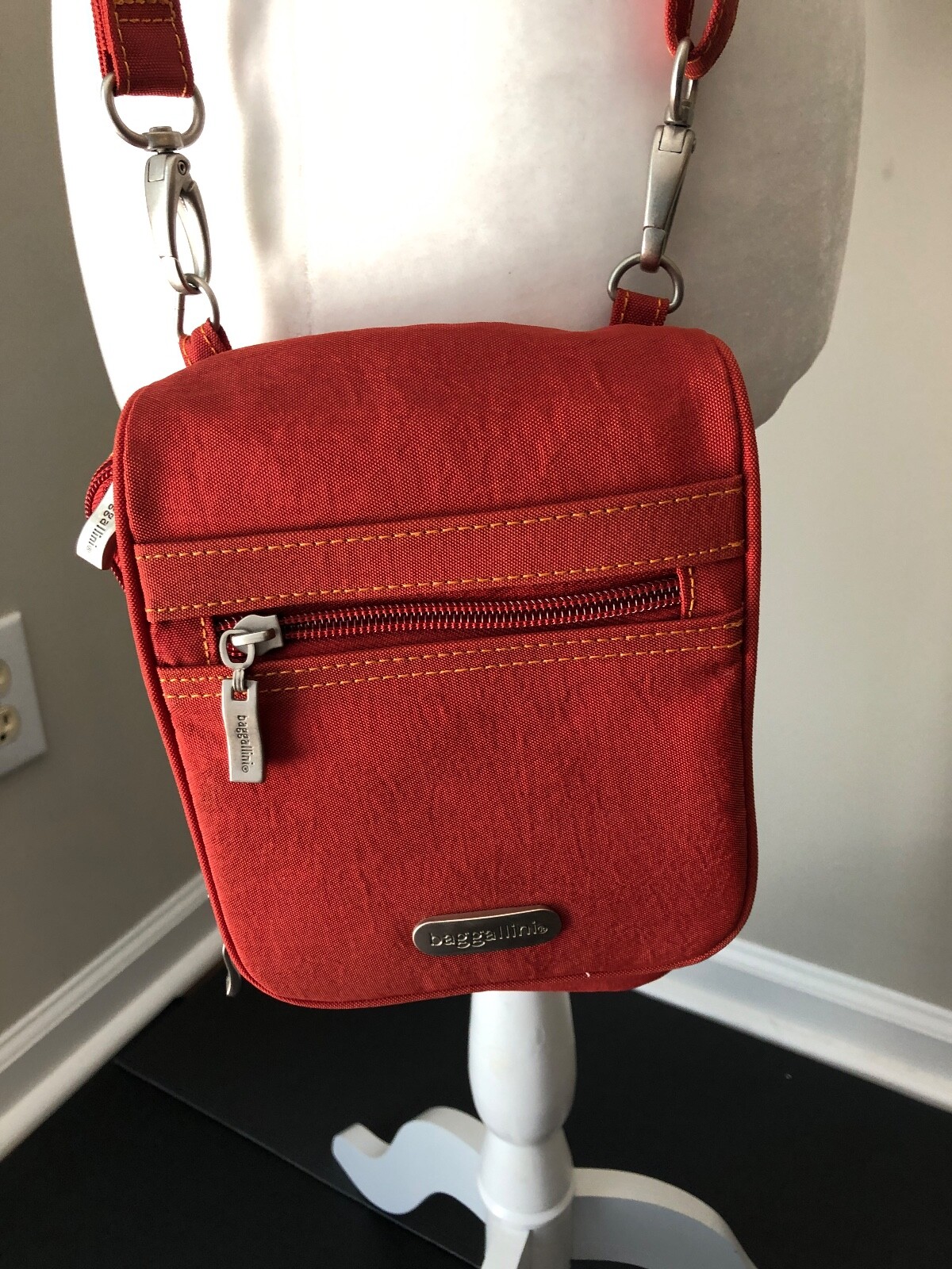 Women’s Baggallini Orange Crossbody Purse eBay