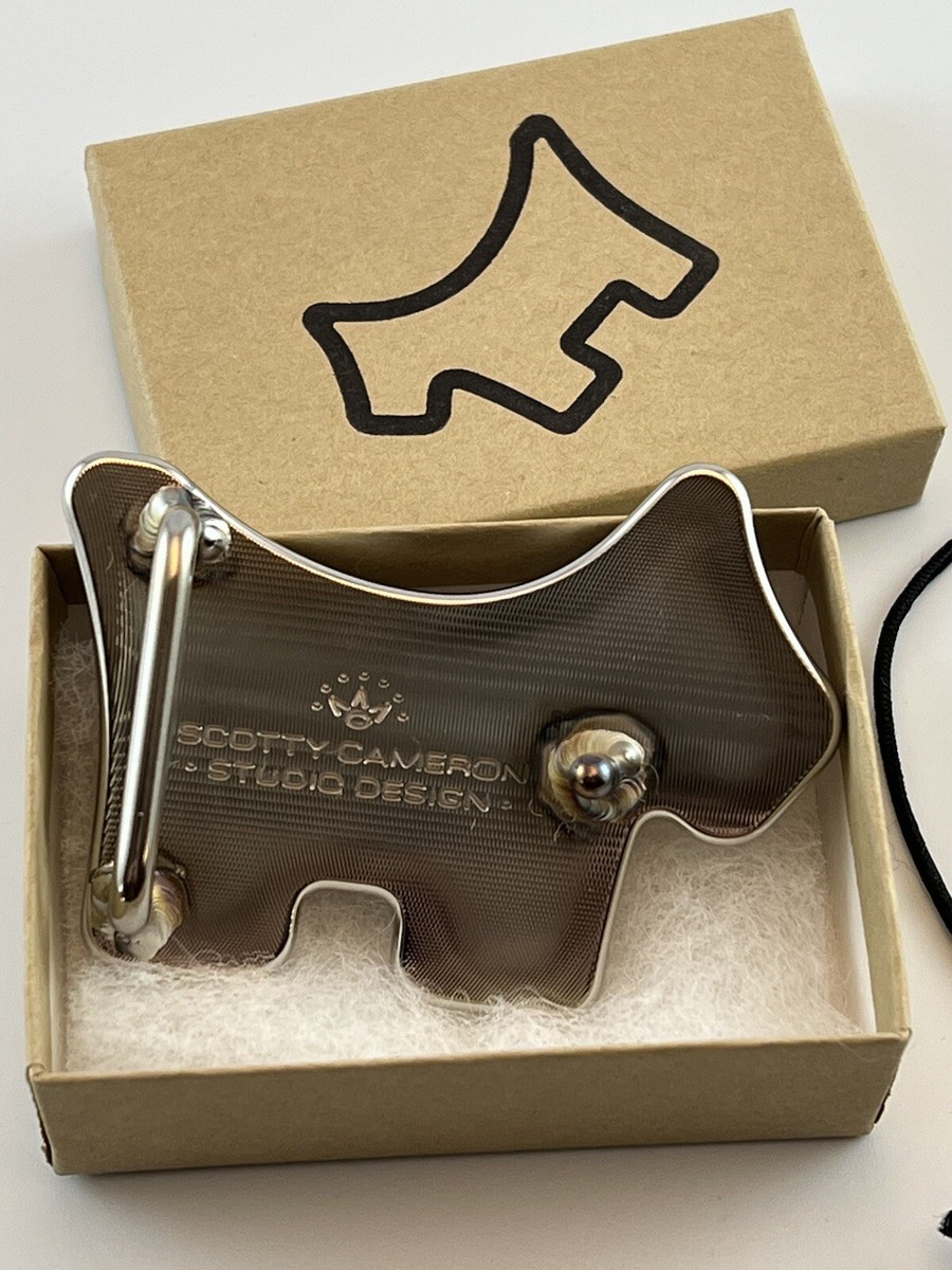 New 2015 Scotty Cameron Club Junk Yard Dog Belt Buckle