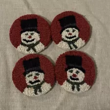 Chandler 4 Corners for Sundance Set of 4 Snowman Coasters
