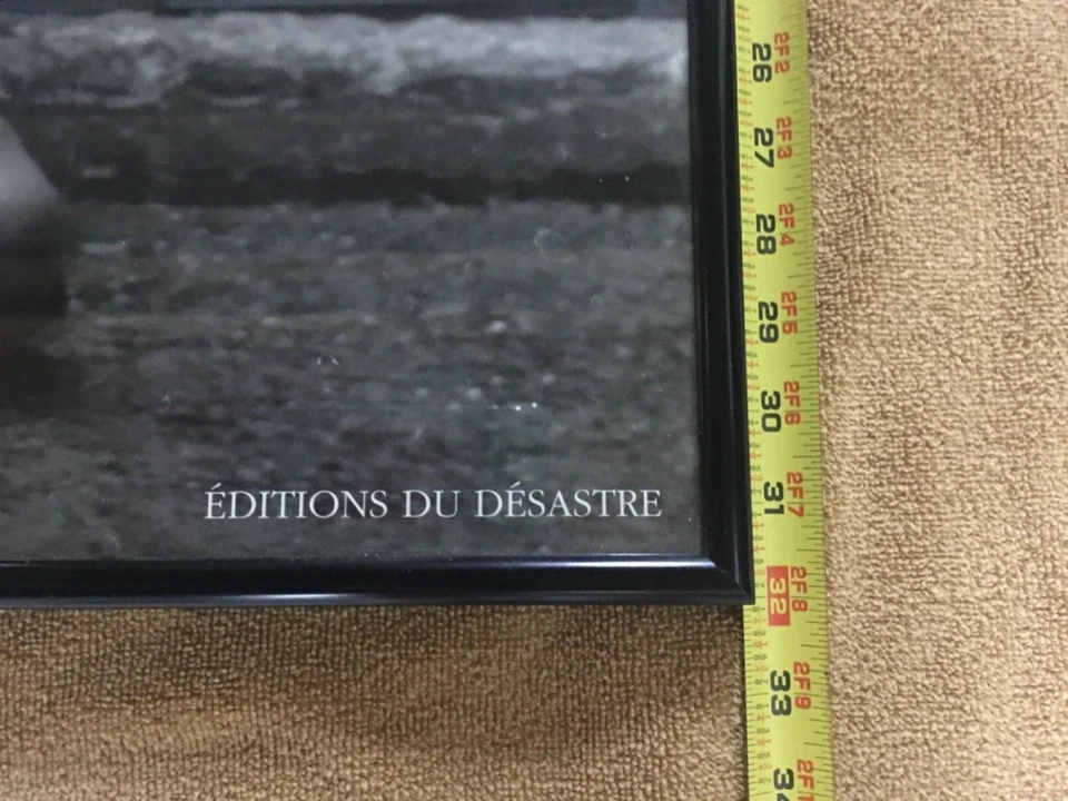 EDOUARD BOUBAT - Impresión enmarcada Montmartre París 1948 Ediciones Du Desastre 24x32 pulgadas Foto 3 de 4