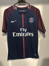 NWT Kylian Mbappe Paris St Germain Players Version Size S Flawed Name & Number