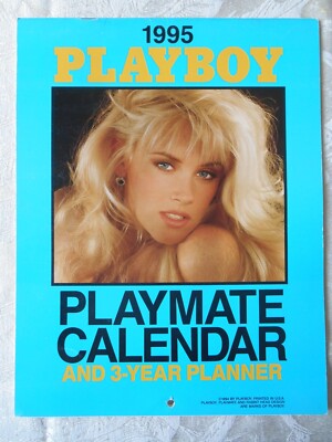 Playboy playmate 1995 calendar and 3 year planner