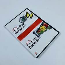 Adobe Photoshop Elements 5.0 Premiere Elements 3.0 PC Software w/ Serial Numbers