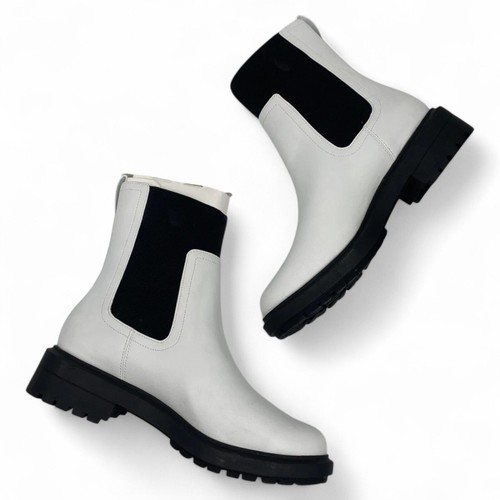 Botines Tackoma para mujer de cuero sintético hechos por el hombre (talla 8,5) - Imagen 2 de 3