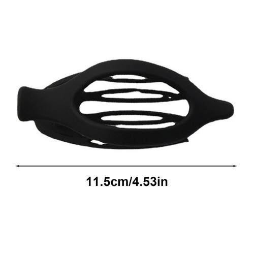6X Women Girl Summer Flat Hair Clips Lay Down Claw Clip French Concord Hair Clip - Picture 7 of 14