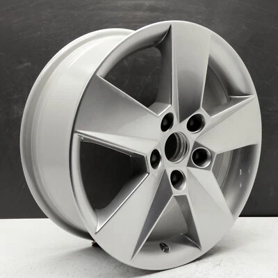 Skoda Octavia Mk3 Silber 16" Ilias Aluminiumrad OEM 5E0601025H8Z8 Original X1 - Bild 1 von 4