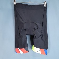Ceroti Men's Cycling Biking Padded Pull On Short Elastic Waist Black Size M