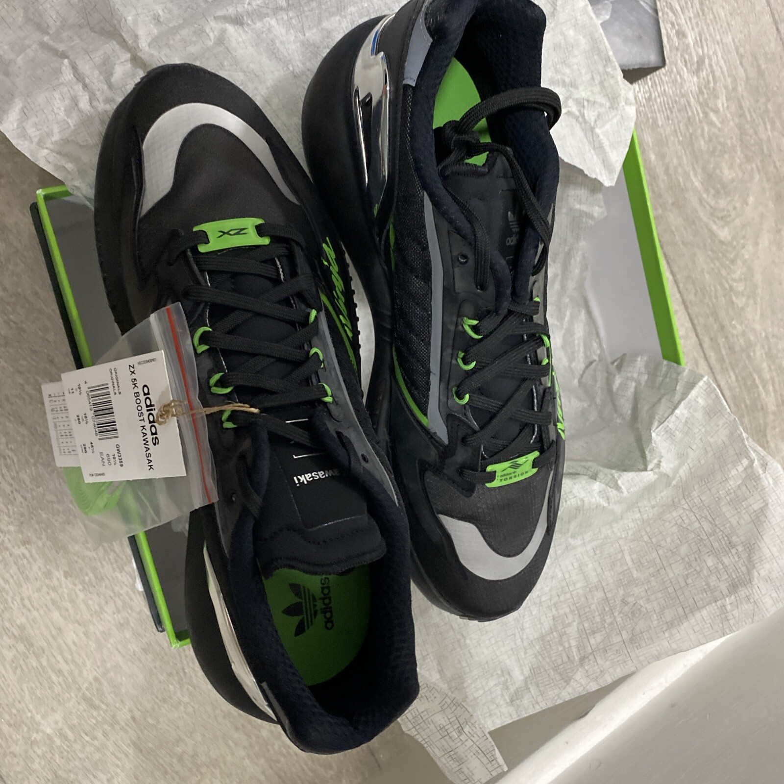 Adidas Zx 5k Boost Kawasaki UK 10.5 image 7