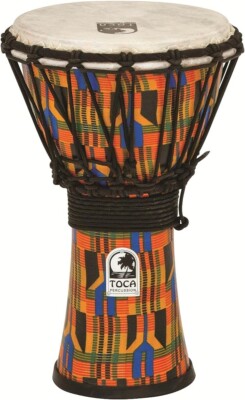 TOCA TO803211 Djembe Freestyle 7'' Kente Cloth SFDJ-7K