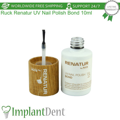 Ruck Renatur UV Nagellack Bond 10ml Vegan Prep Base Long-Lasting Gel Finish