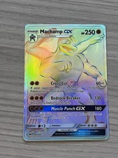 Pokémon Machamp GX 154/147 Sm-Burning Shadows Secret Rainbow Rare Full Art Holo on eBay