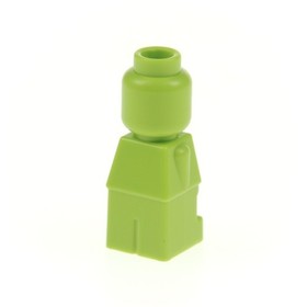 1x Lego Micro Figure Lunar Command Lime Green Toy Figure 3842 4557629 85863pb014