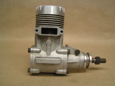 O.S. Max .61 engine, no carb or muffler, great compression, looks like F SR ABC