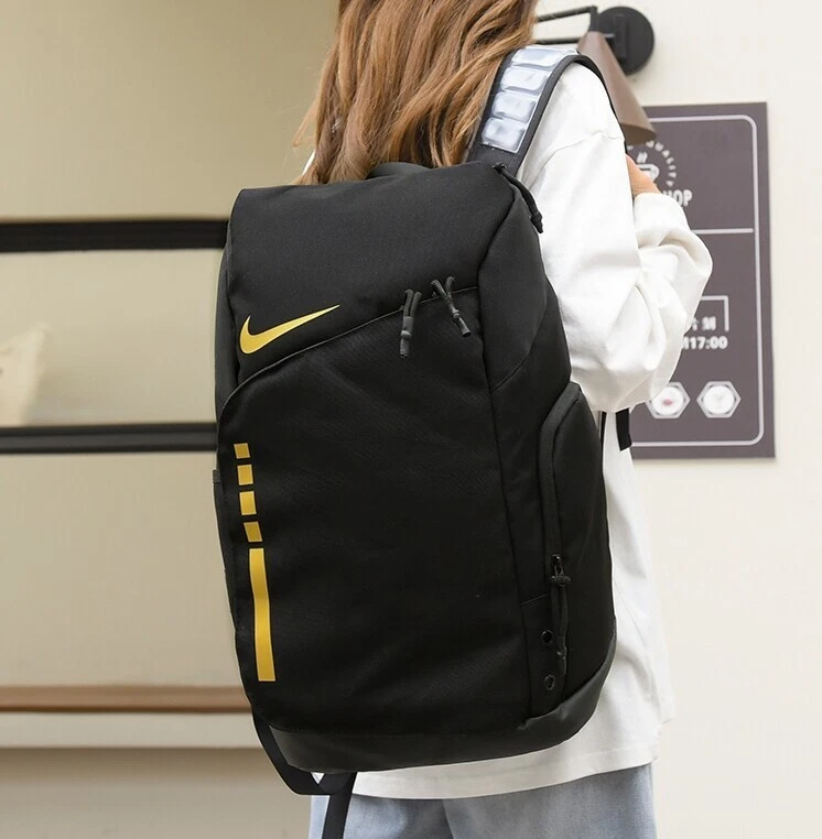 Hoops Elite Rucksack 33l backpack Sportrucksack Schwarz Gelb NEU - Bild 2 von 4